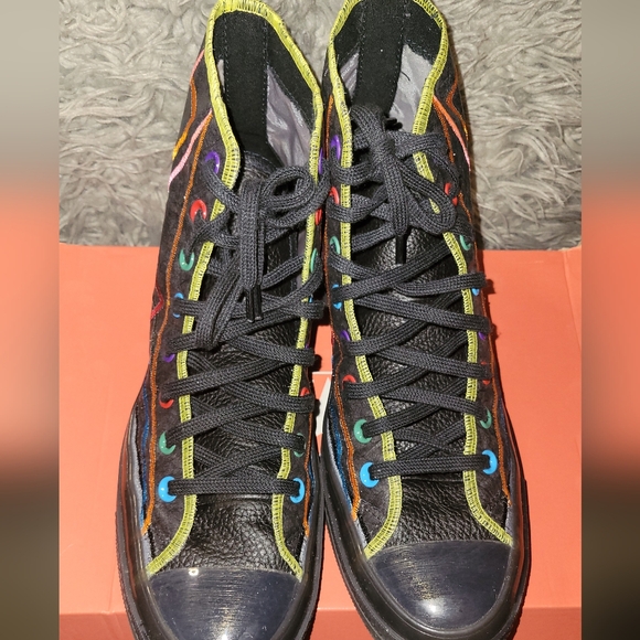 CONVERSE Chuck 70 High Chinese Year Sneakers Black / Black / Opti Yellow - Picture 4 of 9